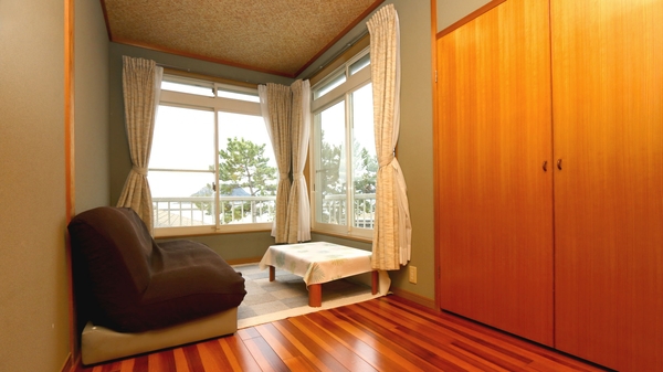 お部屋からは海が！