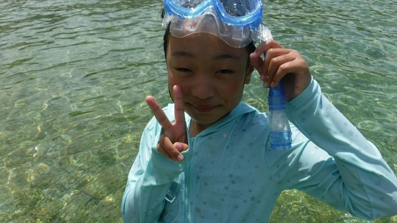 伊良部島の海で、いちばん輝く笑顔を。