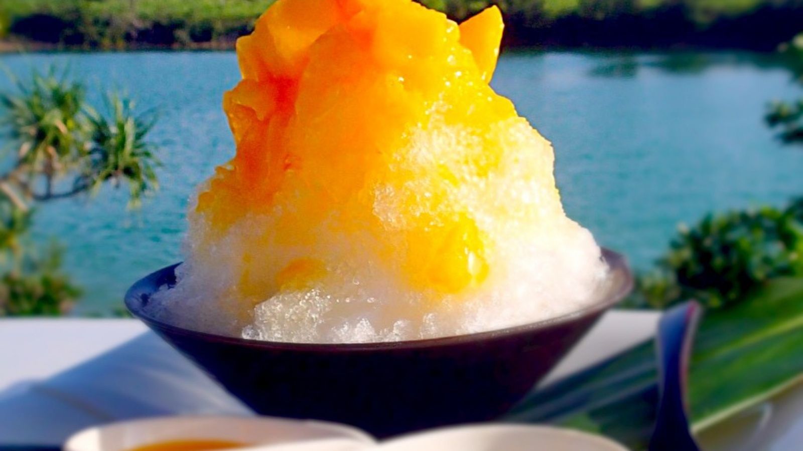 マンゴーかき氷