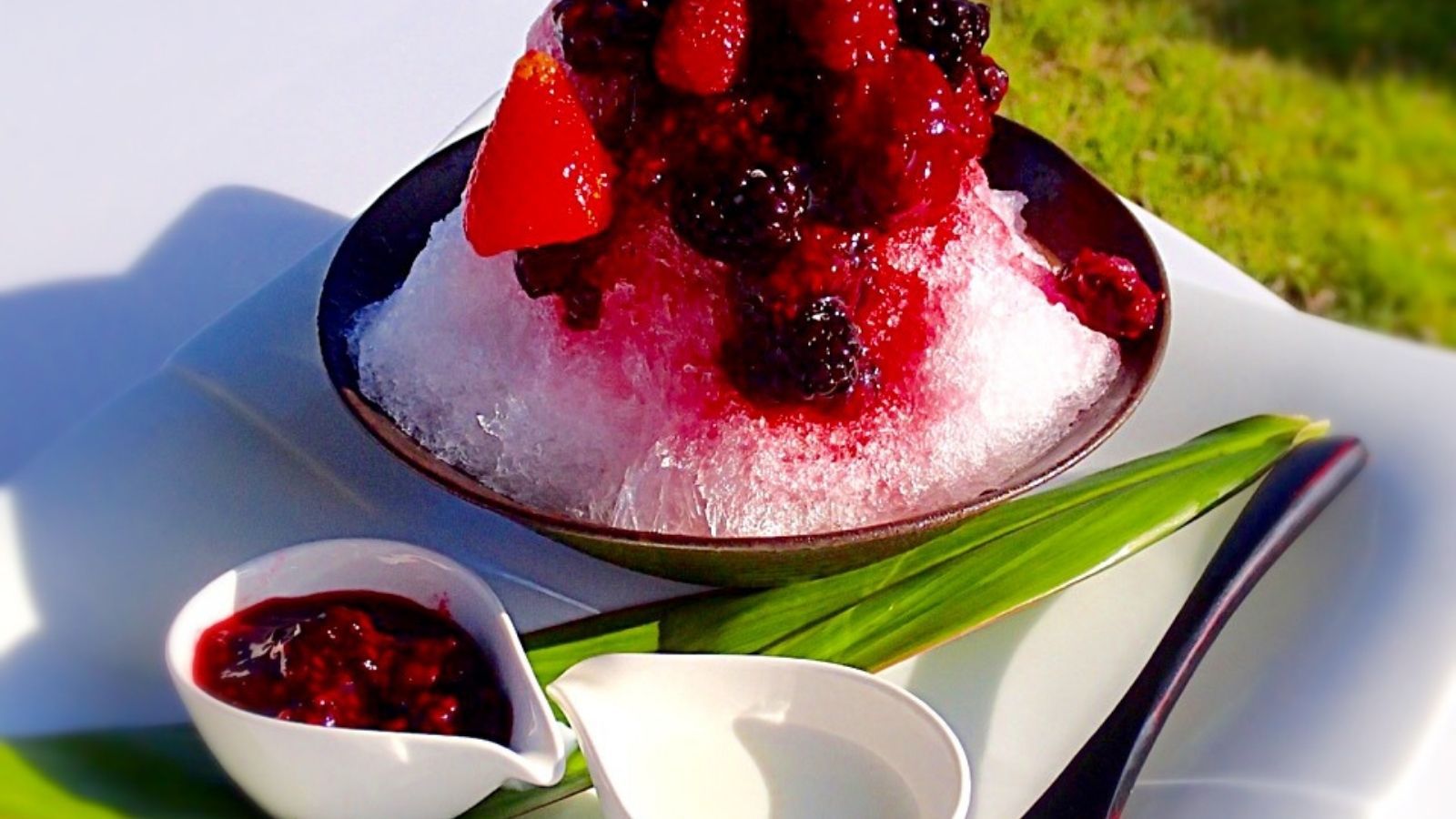 ミックスベリーかき氷