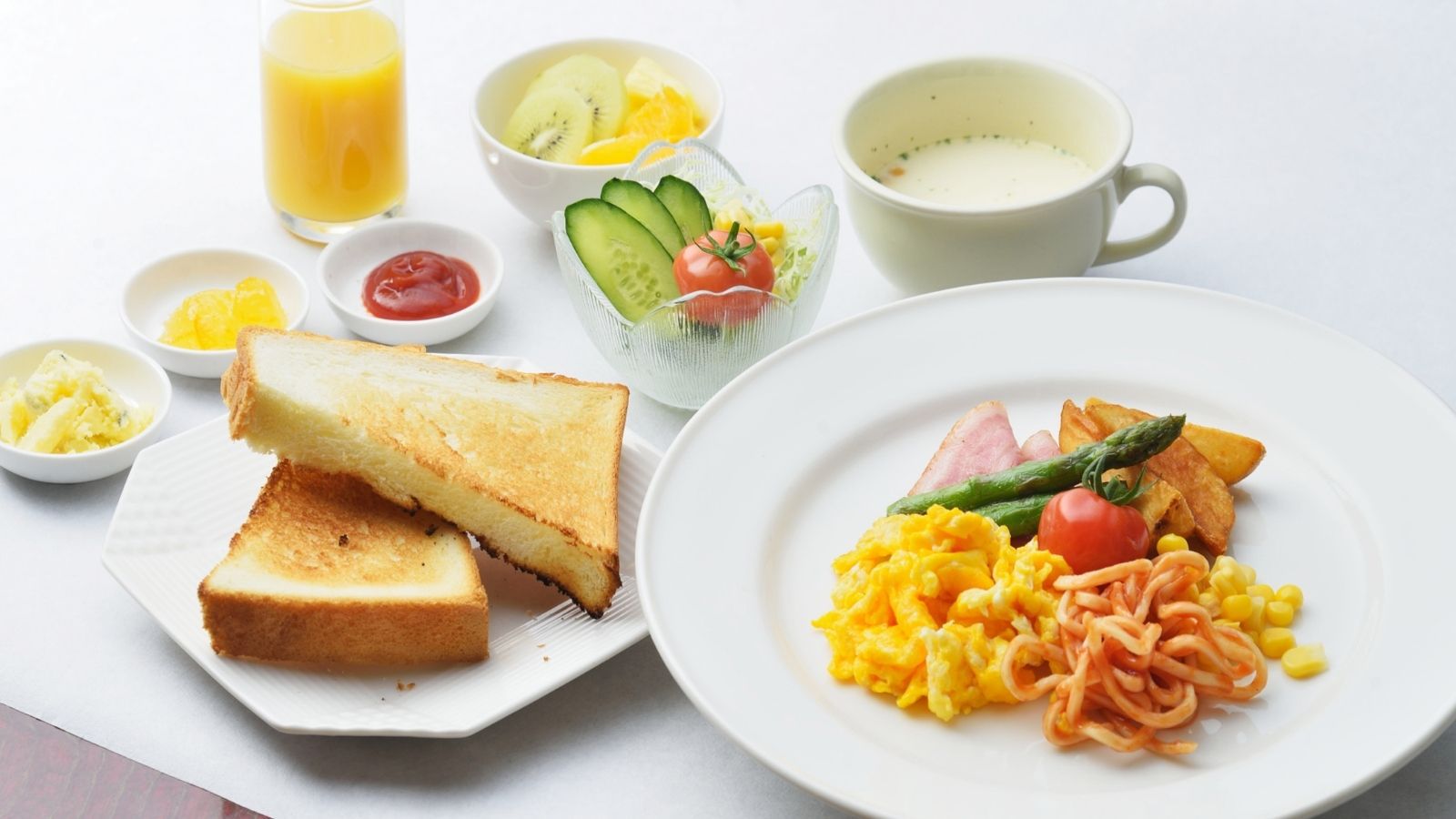 【朝食】旅の朝を彩る洋風ブレックファスト