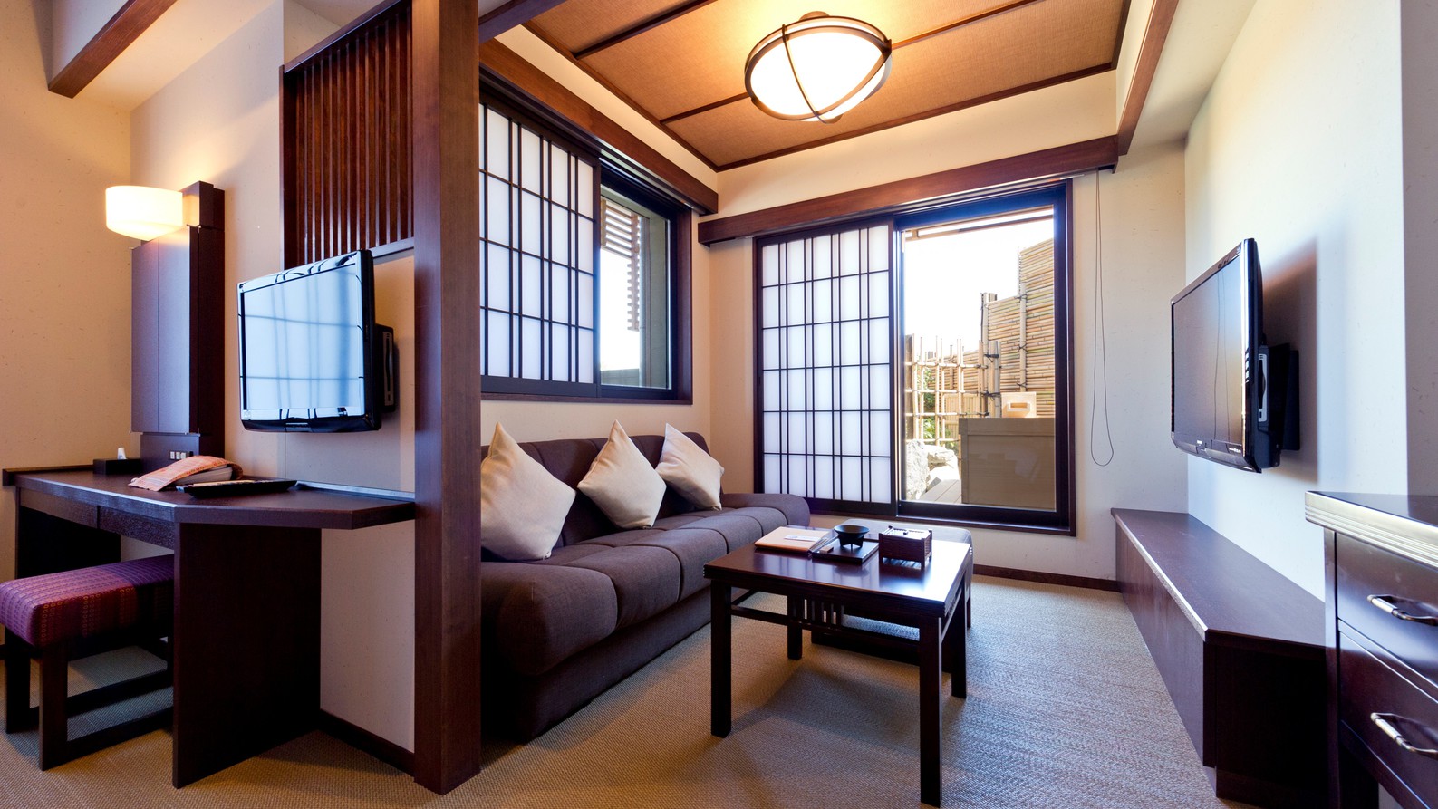 【京和風】露天風呂付ツイン/35㎡