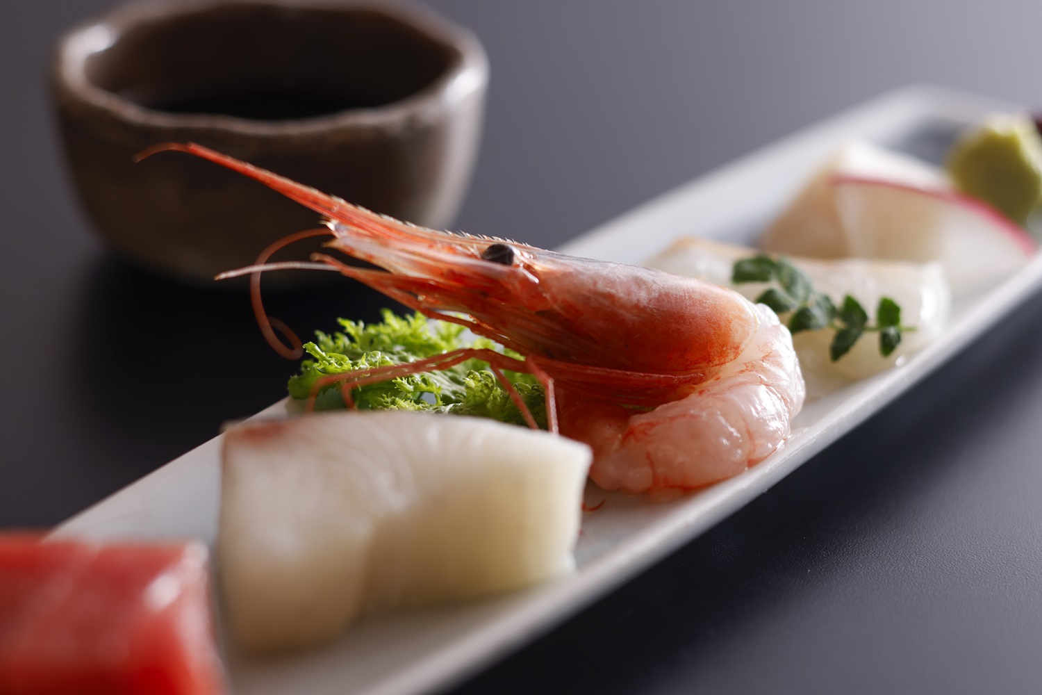 【夕食】お造り