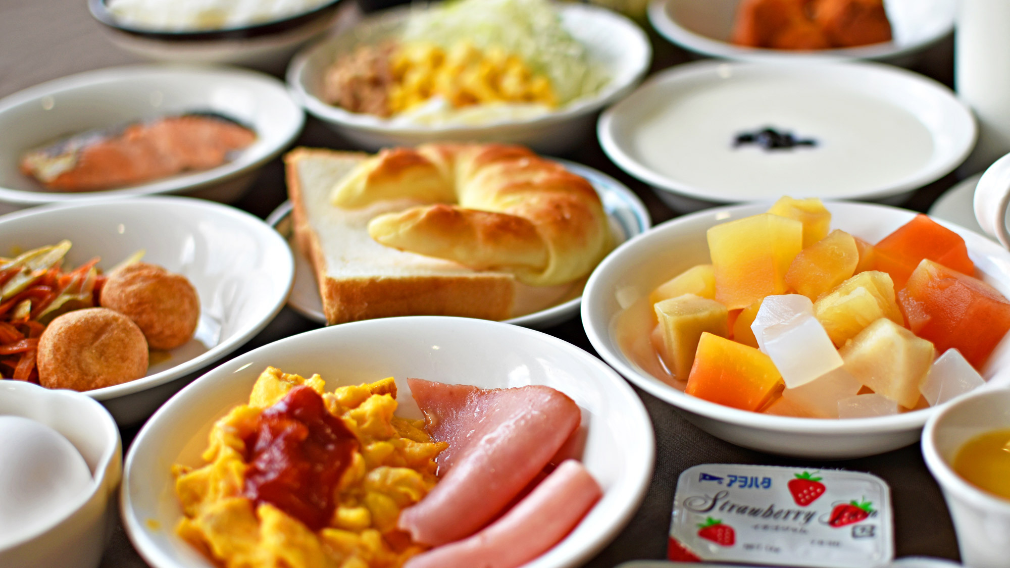 【朝食バイキング】朝ごはんを食べて今日も元気に♪