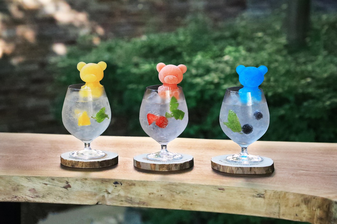 ラウンジシーナリー森にくまさん飛騨高山サイダー