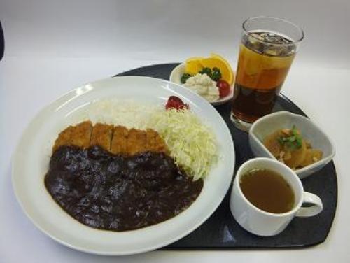 とんかつ上田カリー・夕食付きプラン一例