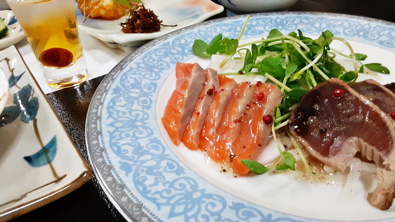 *料理一例／信州サーモンのカルパッチョ