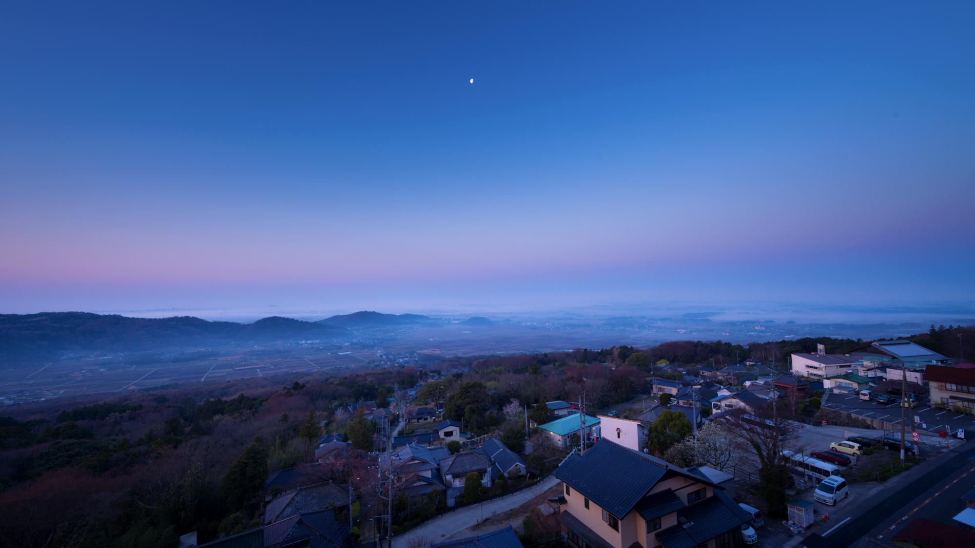 【特別室和洋室】露天風呂付き客室＜時待ちフロア＞からの景色