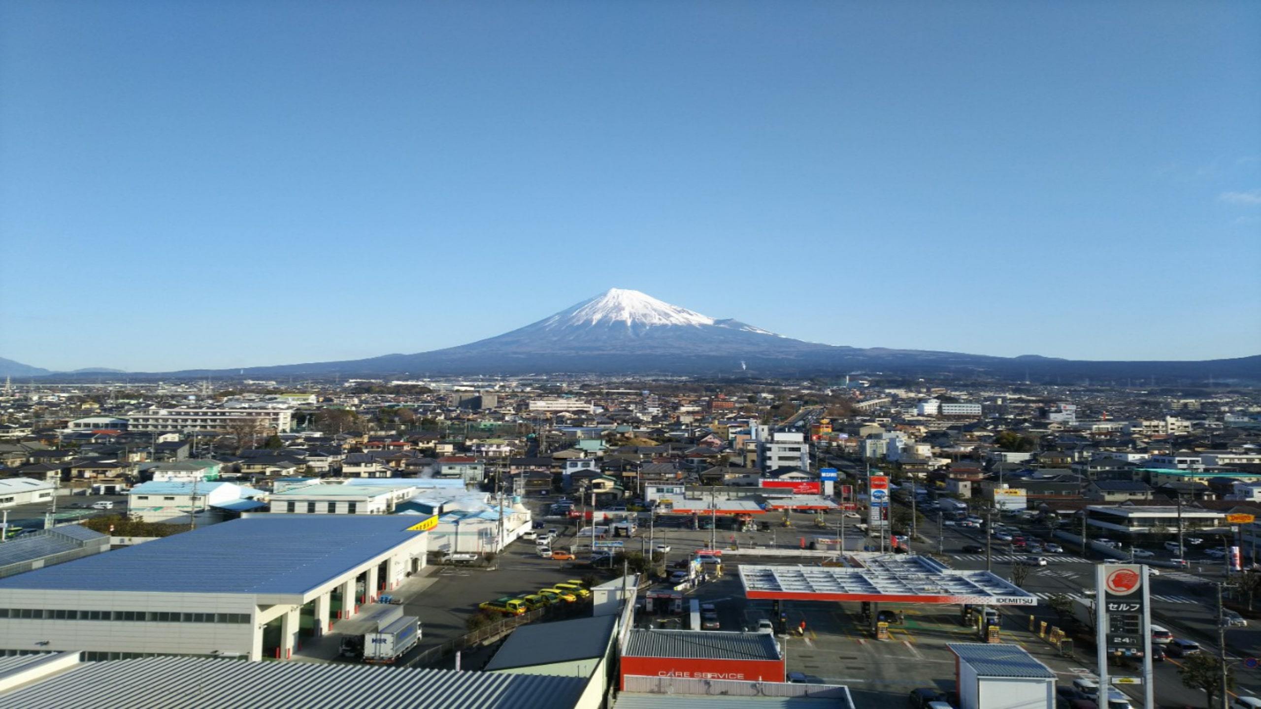 ホテルからの富士山6
