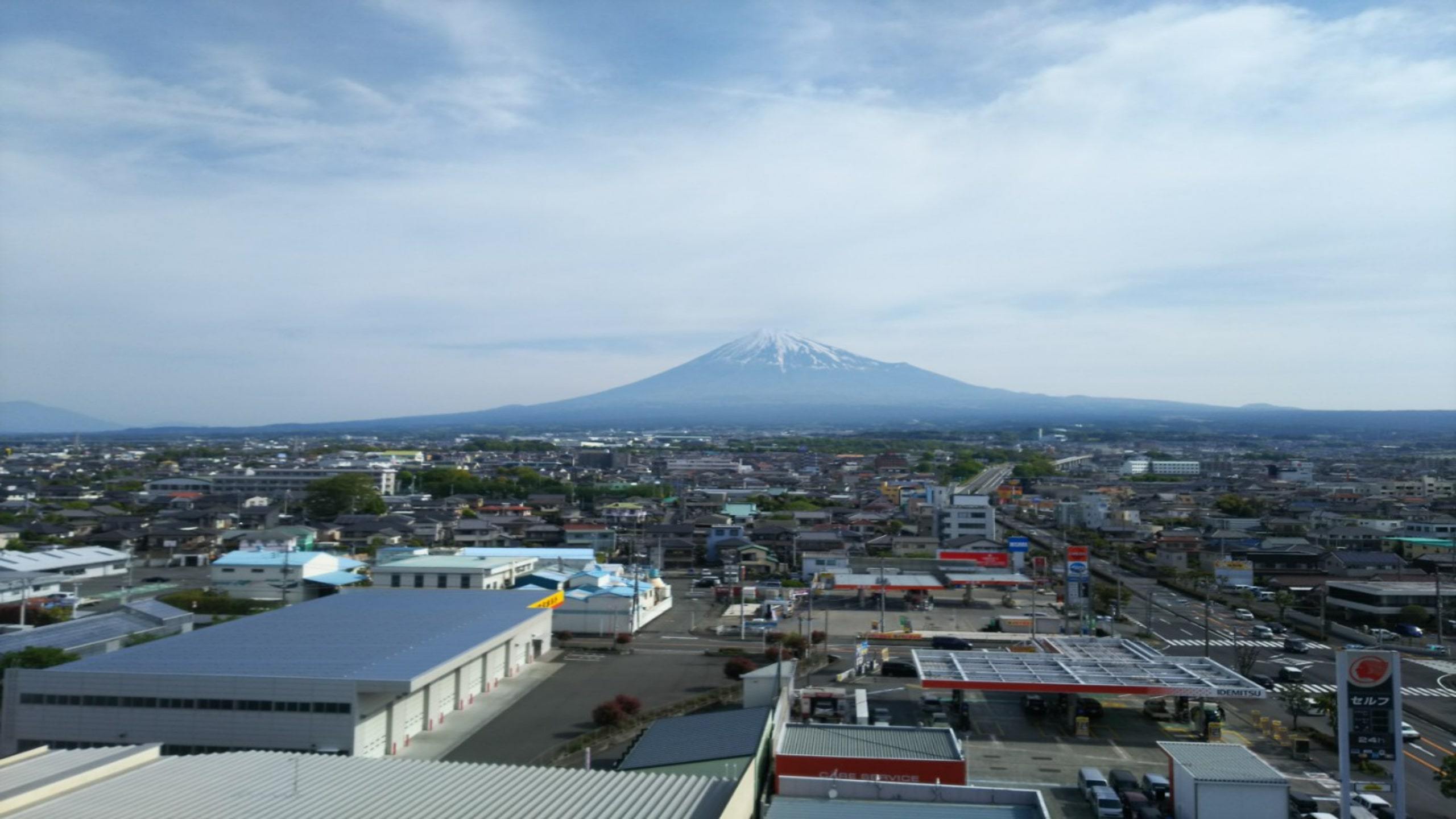 ホテルからの富士山8