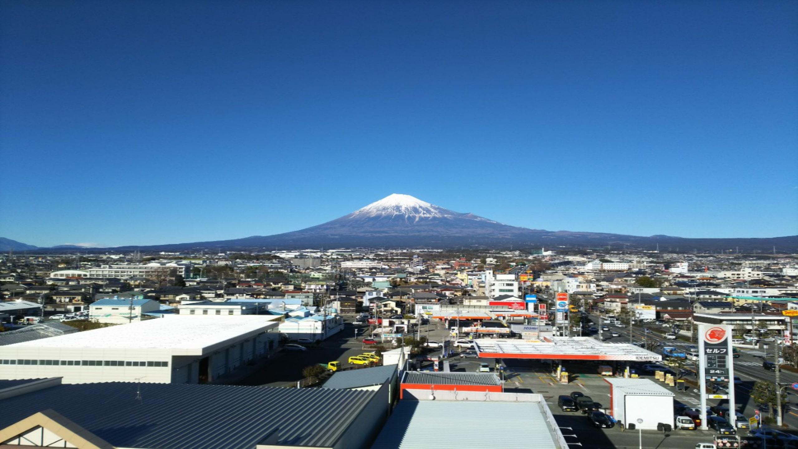 ホテルからの富士山5