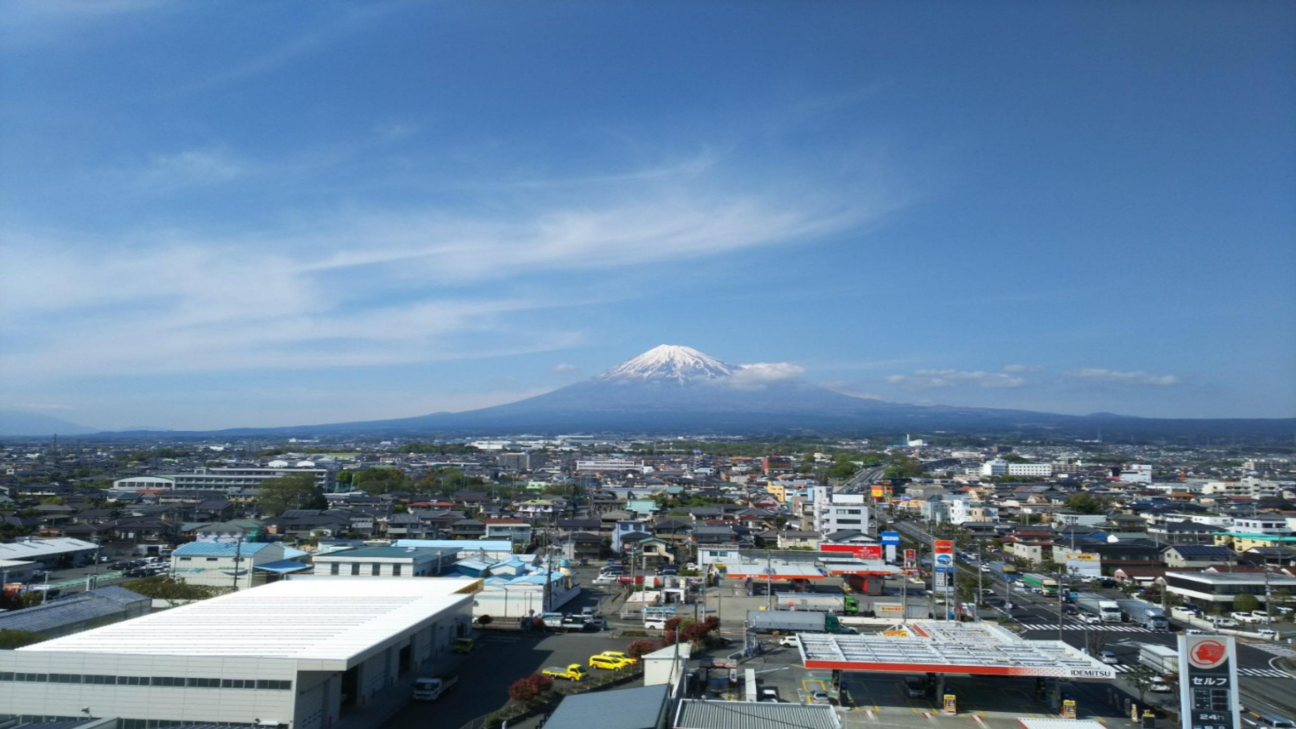 ホテルからの富士山7