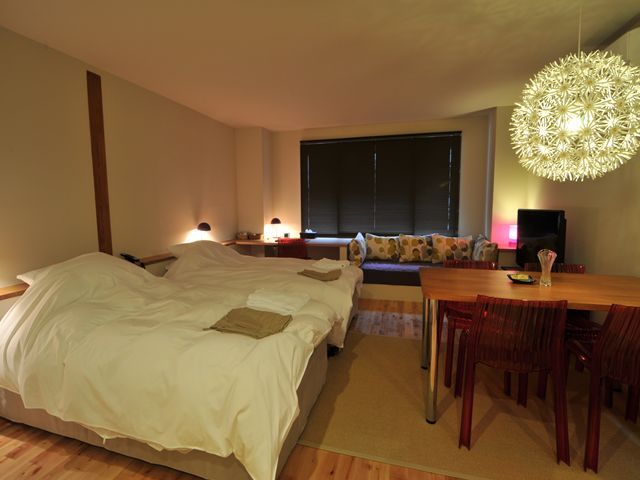 スタンダードスタジオの客室の一例（パープル）