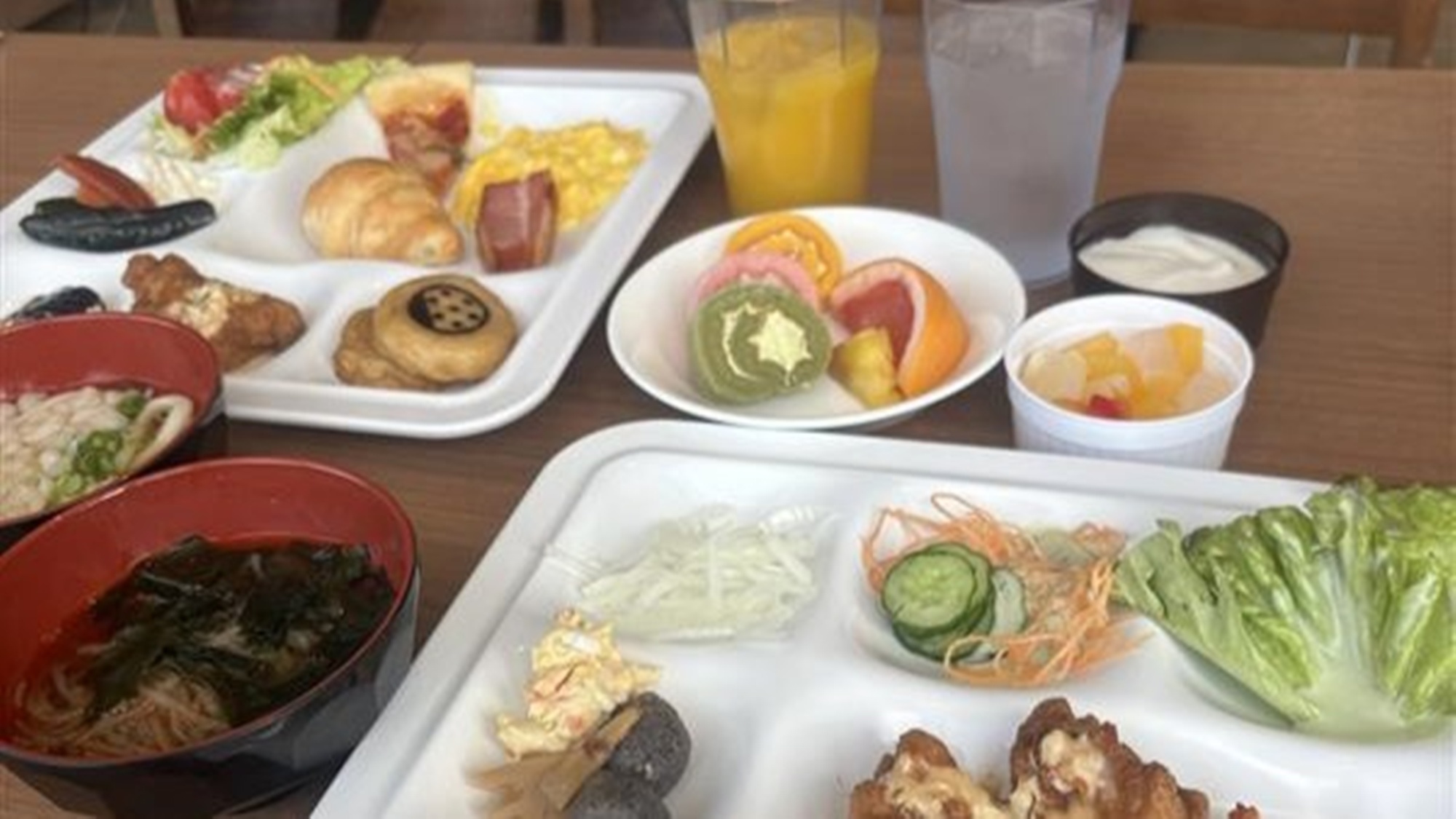 朝食｜宮崎や九州の食材を取り入れ、栄養バランスの良いメニュー豊富な和洋食ビュッフェ♪（一例）