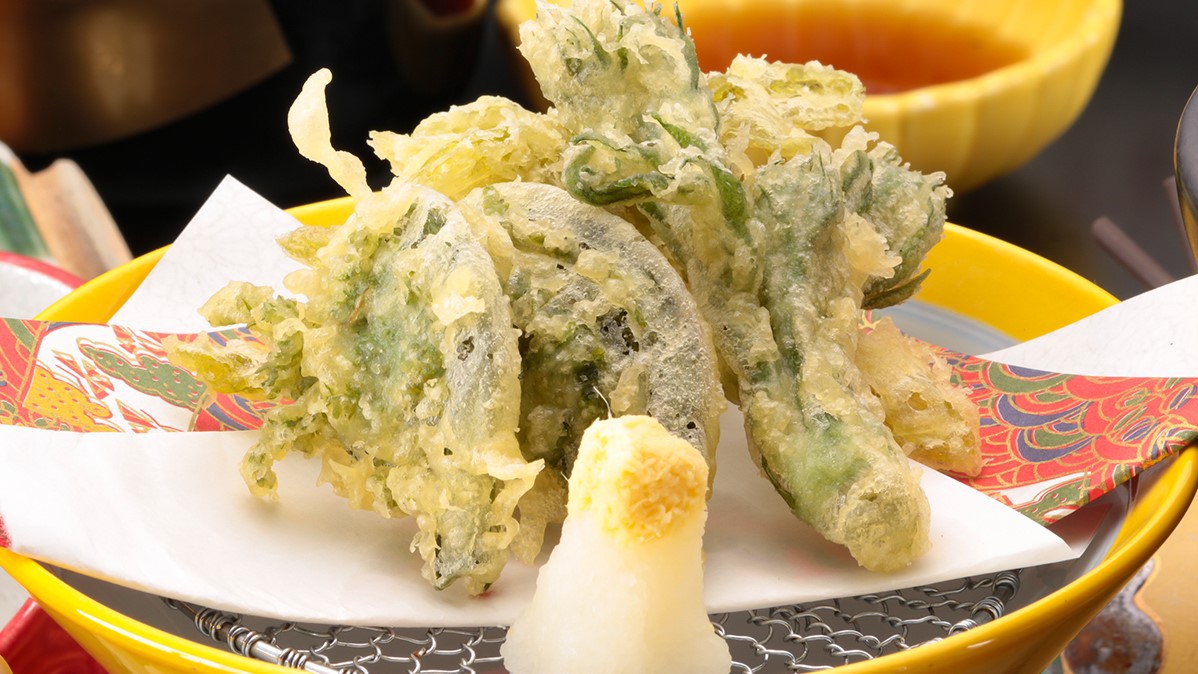 山菜の天ぷら※イメージ