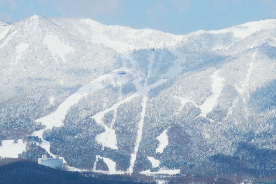 富良野スキー場全景