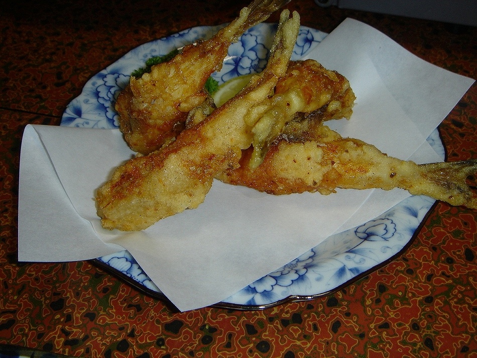 ふぐの唐揚げ！
