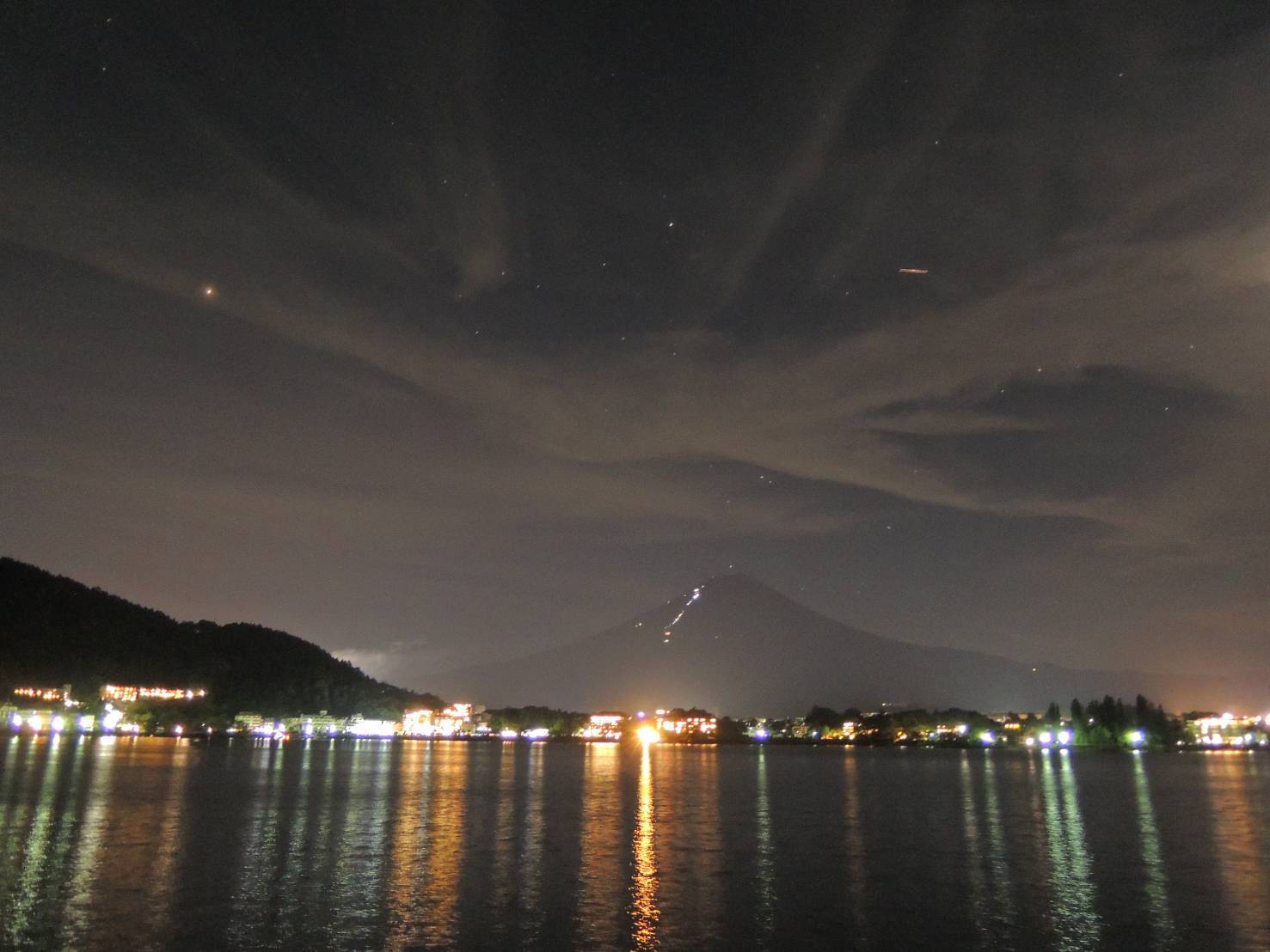 夏の富士山