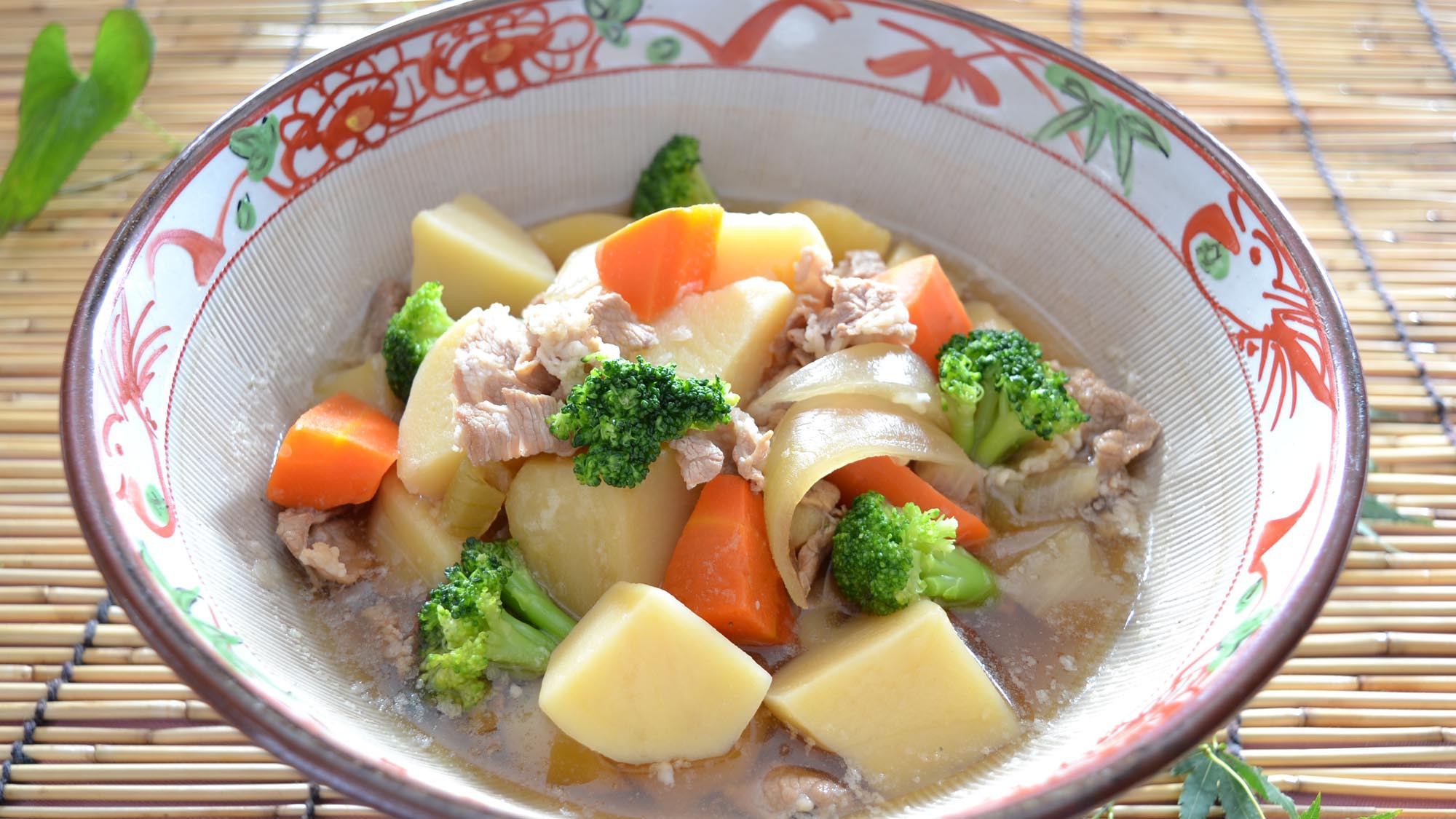 朝食肉じゃが：長崎県自慢のじゃが芋！こだわりの一品です。