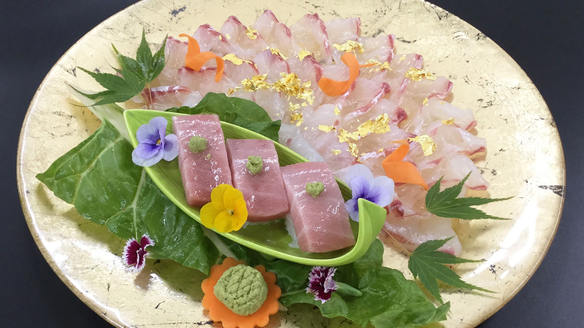 【12〜2月】卓袱料理【飛鳥】鯛薄造り