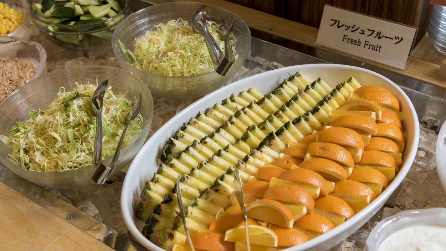 あさまの(朝の)田舎バイキング