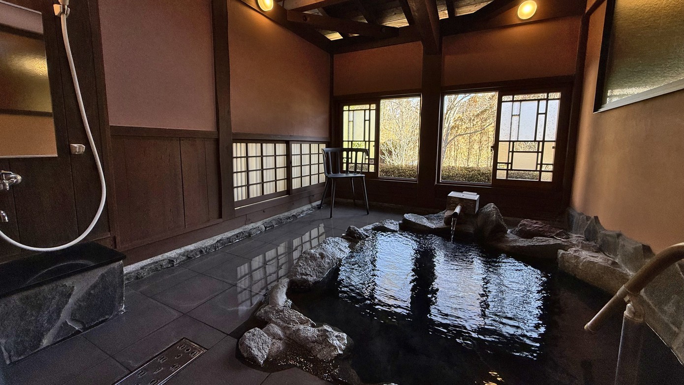 【離れ】半露天風呂付き 和洋室2024年改修／一例