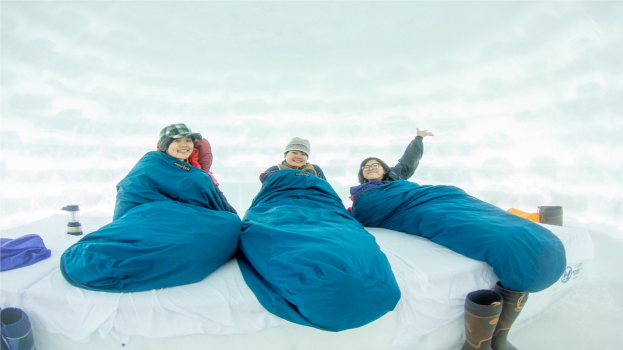 【しかりべつ湖コタン】アイスロッジに宿泊もできるんです！※販売プランは公式HP限定