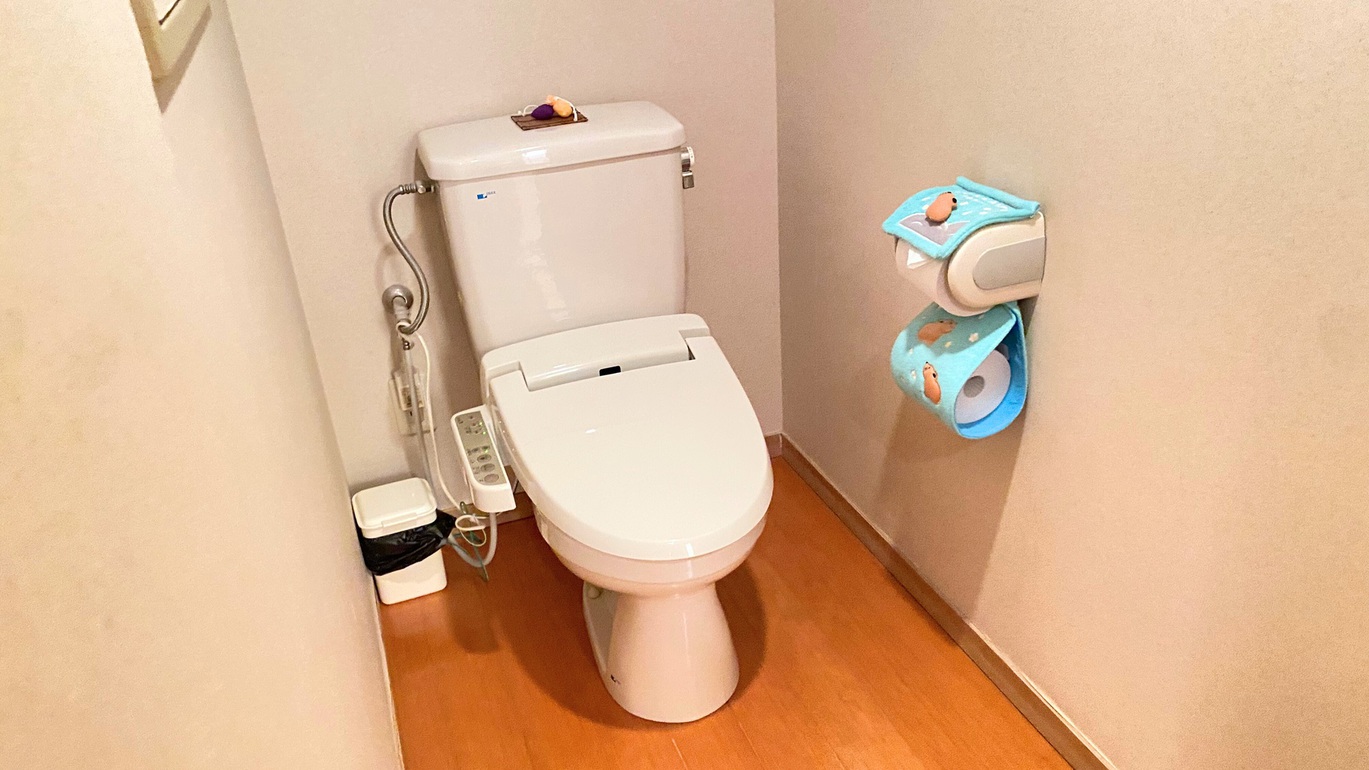 【特別室】トイレにはウォシュレットを完備。