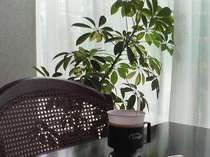 朝は２Fでコーヒーをどうぞ