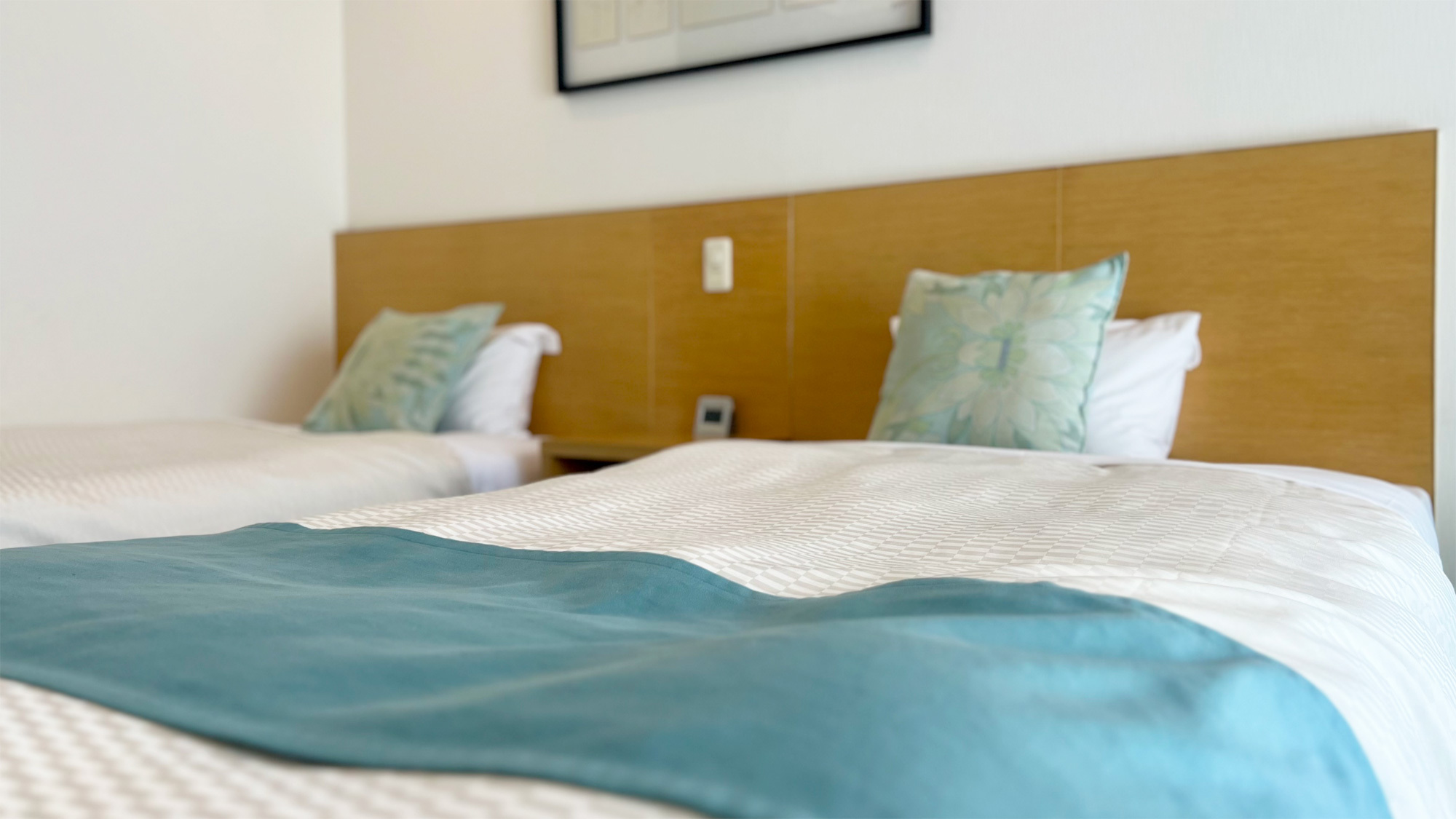 【禁煙スタンダードツイン】ベッド