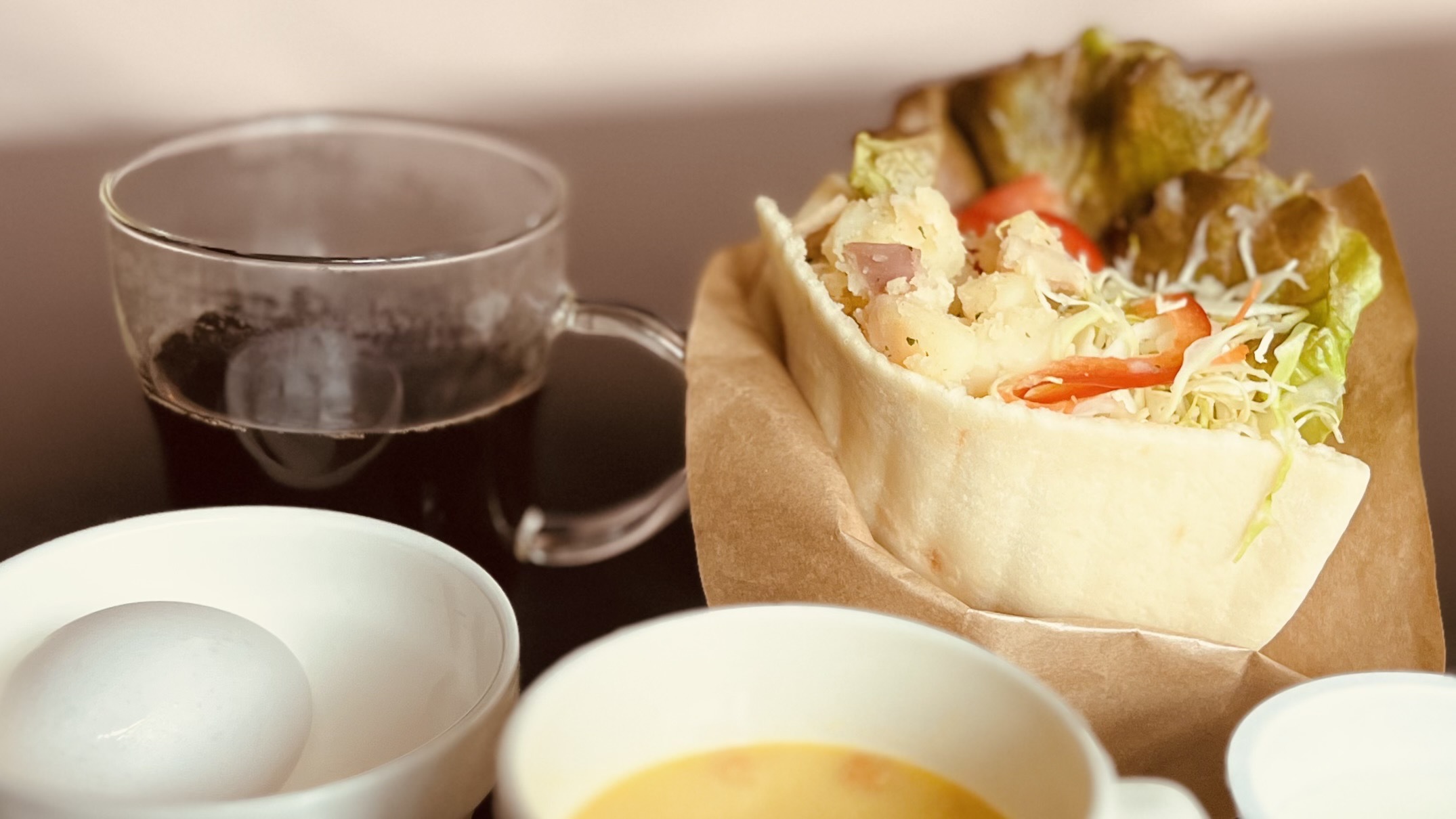 無料朝食  A
