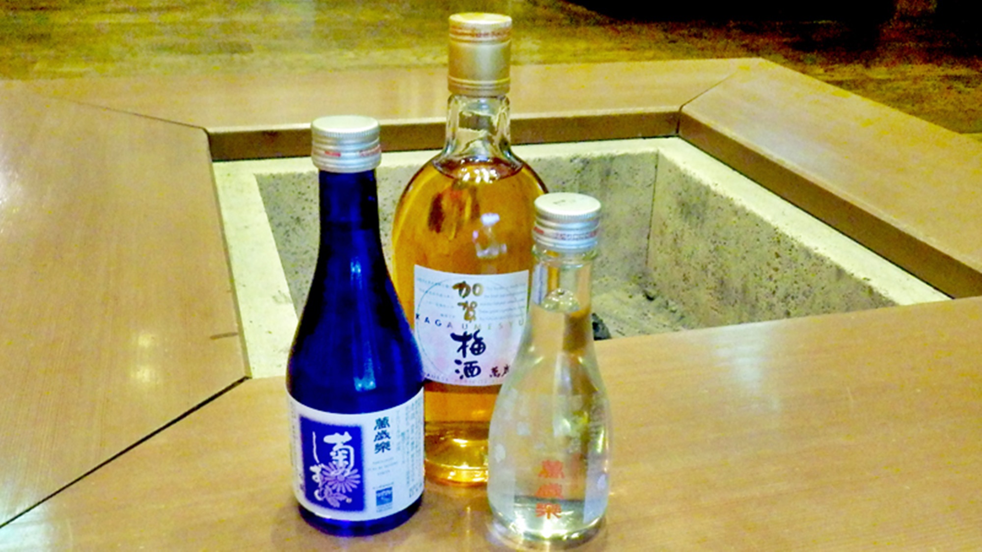 *【地酒】白山の地酒ブランド「白山菊酒」のひとつ「萬歳楽」。夕食と一緒にどうぞ！