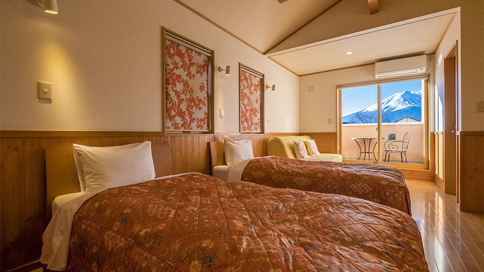 2F寝室【プライベートコテージ富士山ビュー】