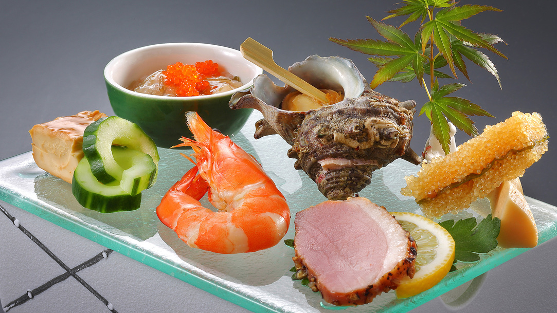 【ご夕食】お料理一例（前菜）