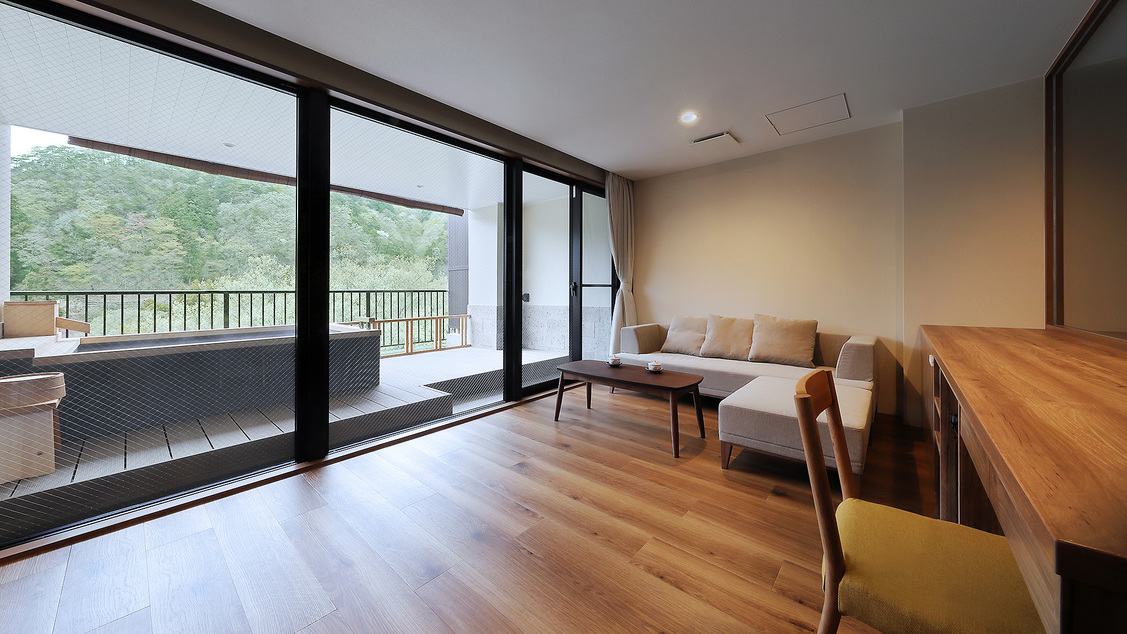 【令和4年5月OPEN】露天風呂付洋室特別室 「欅の間」