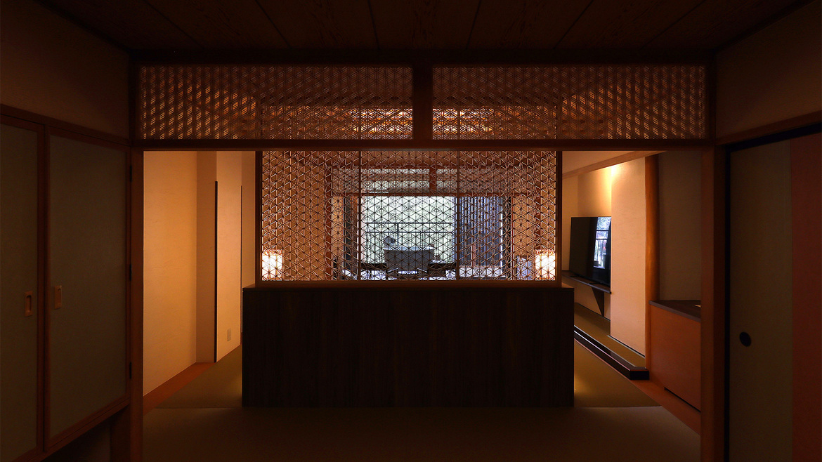 【令和6年12月OPEN】露天風呂付和洋室「梔の間」