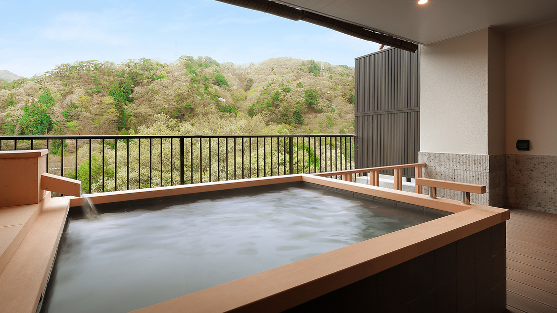 【令和4年5月OPEN】露天風呂付洋室特別室 「欅の間」