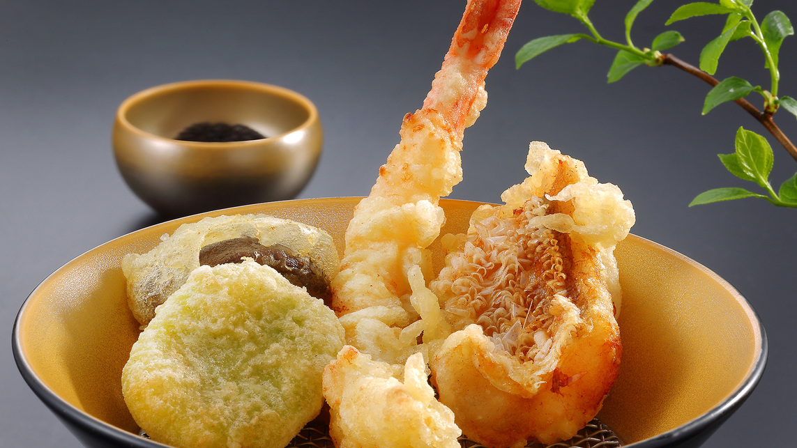 【ご夕食】お料理一例（天ぷら）