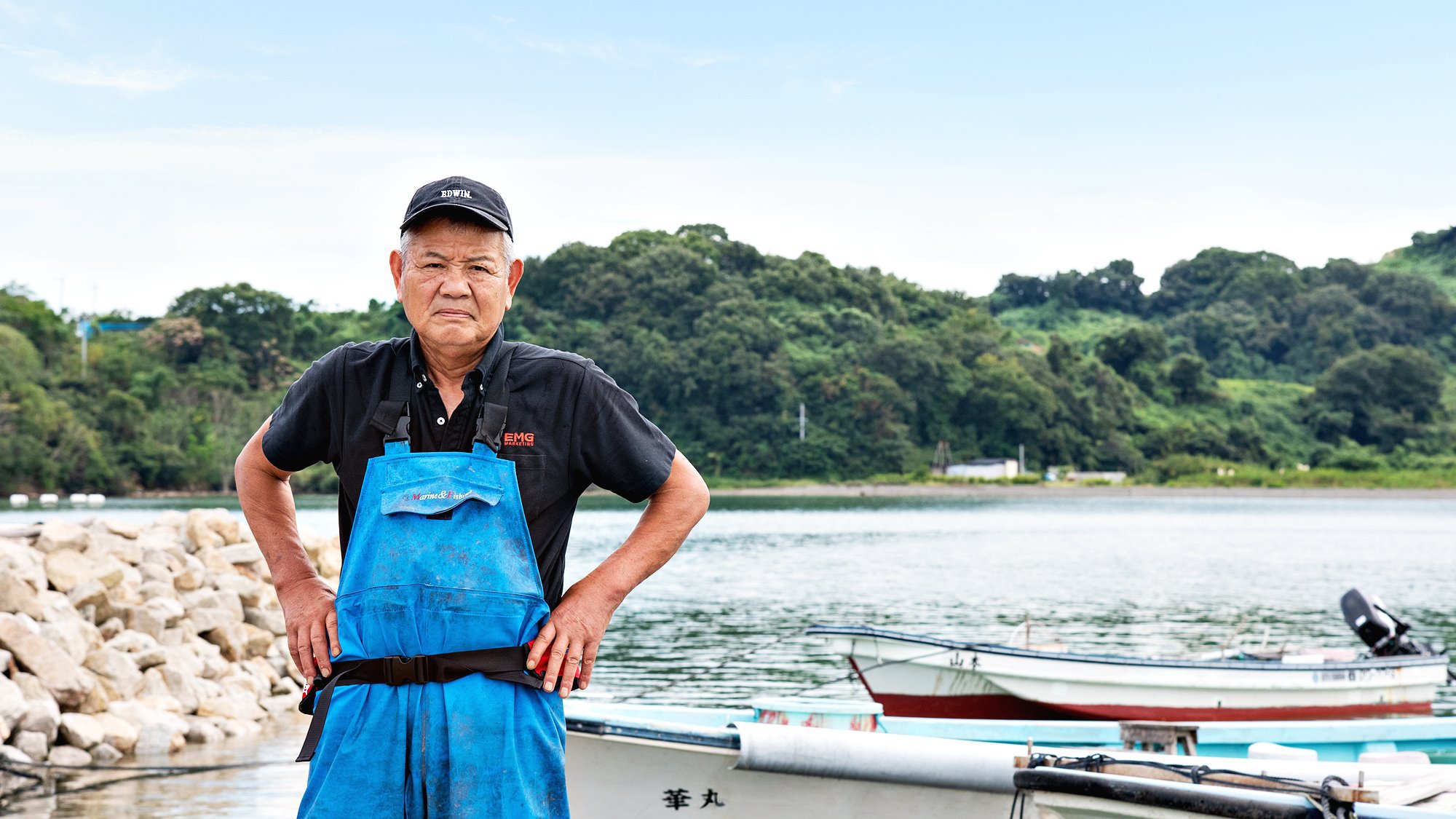 *【周辺】漁港：まだまだ現役で瀬戸内海へ漁に出ています。