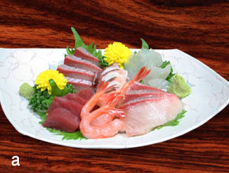 お刺身（地魚、採りたて天然物）