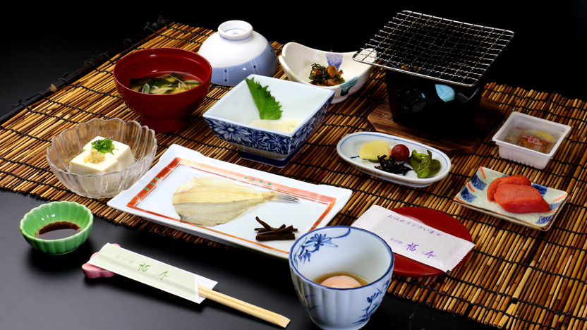 【極上会席・朝食】朝食も贅沢にどうぞ