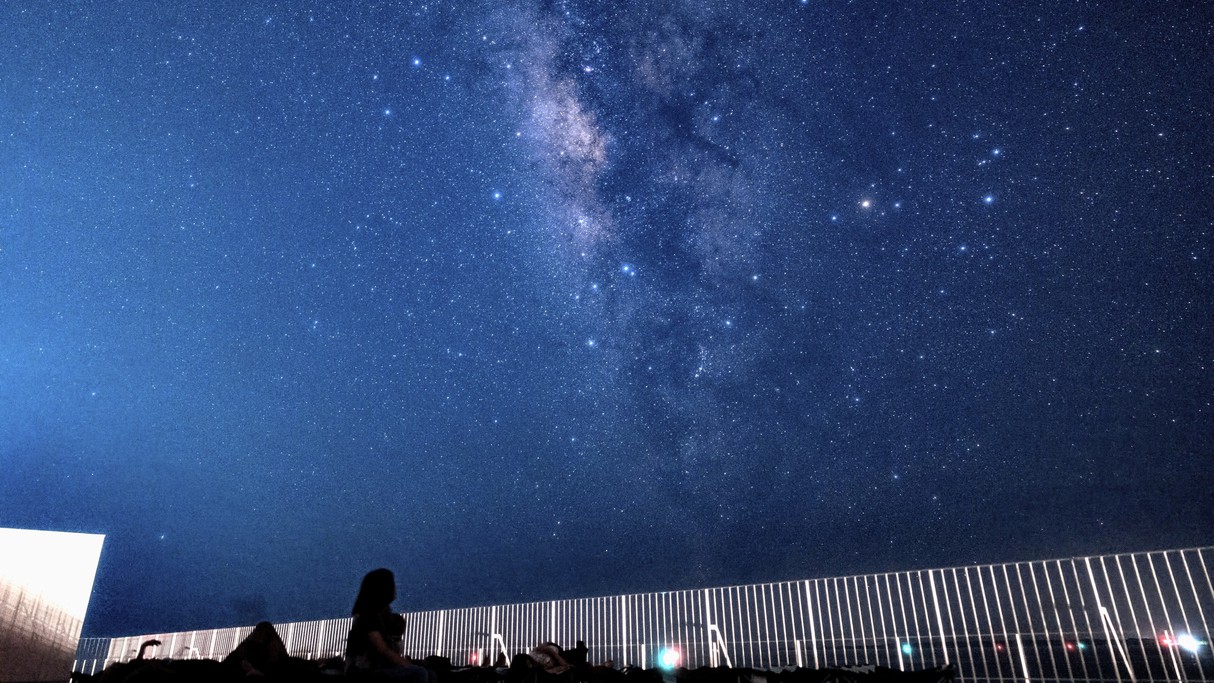 しゃにしゃに星空ツアー風景