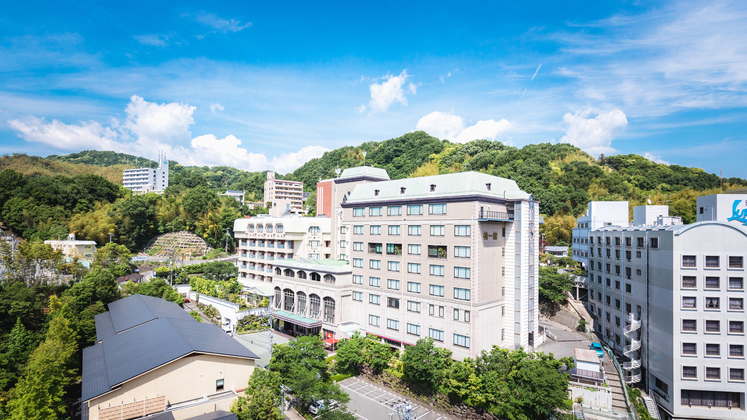 ホテル椿館 全景