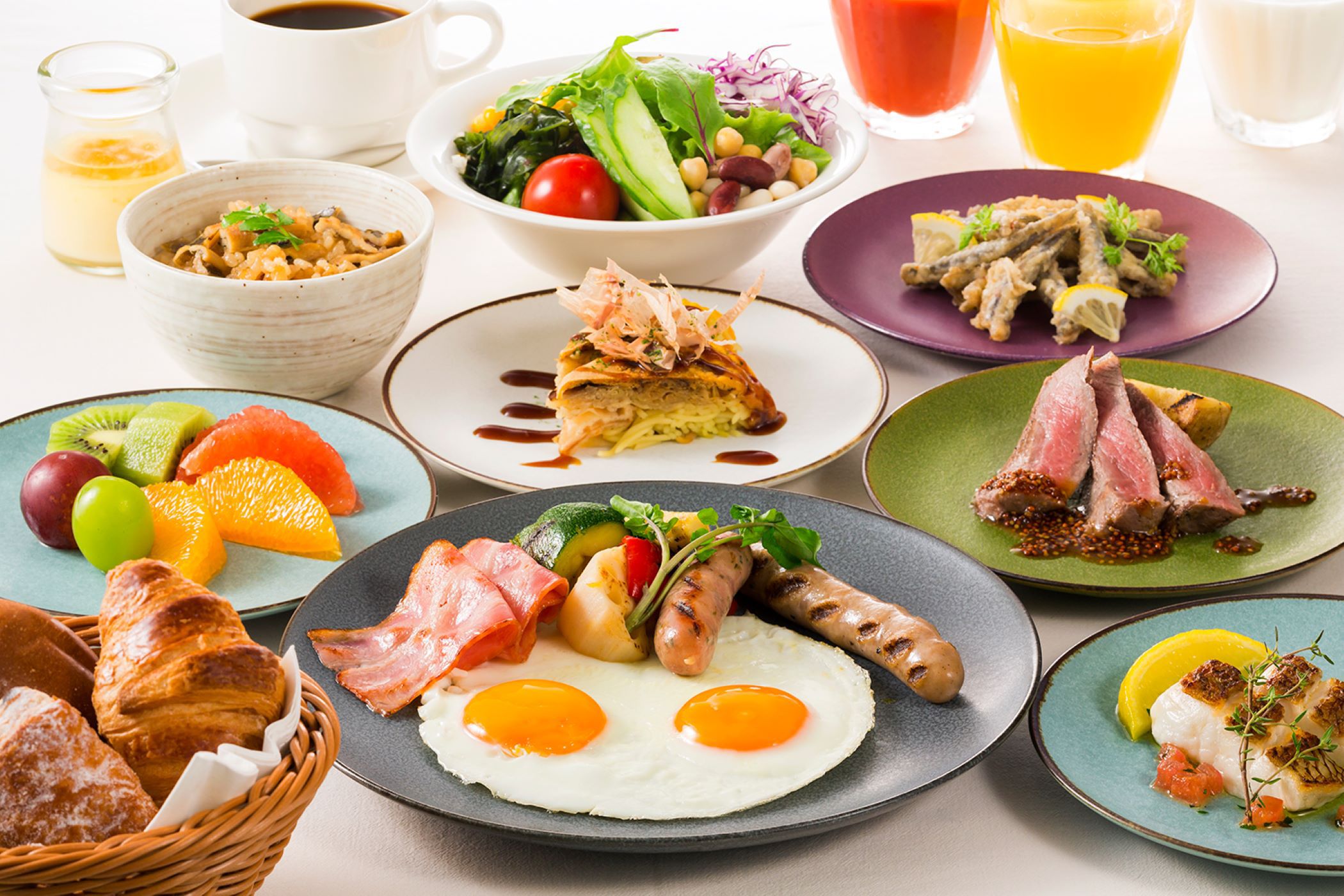 和洋ブッフェご朝食イメージ