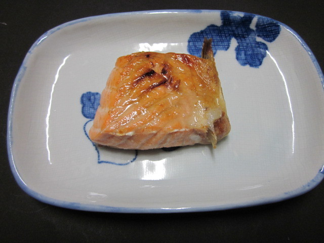 キングサーモンの焼き魚