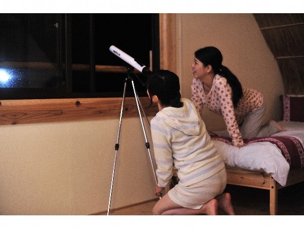 星空観察♪KAYAVillaにて