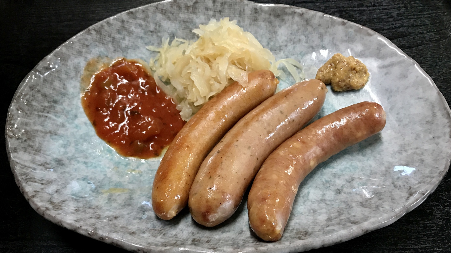 ソーセージ3種盛り合わせ