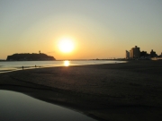 夕陽江ノ島