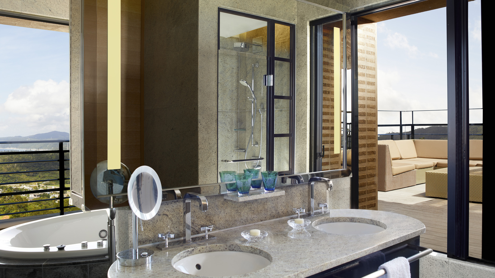 プレジデンシャルスイートバスルーム