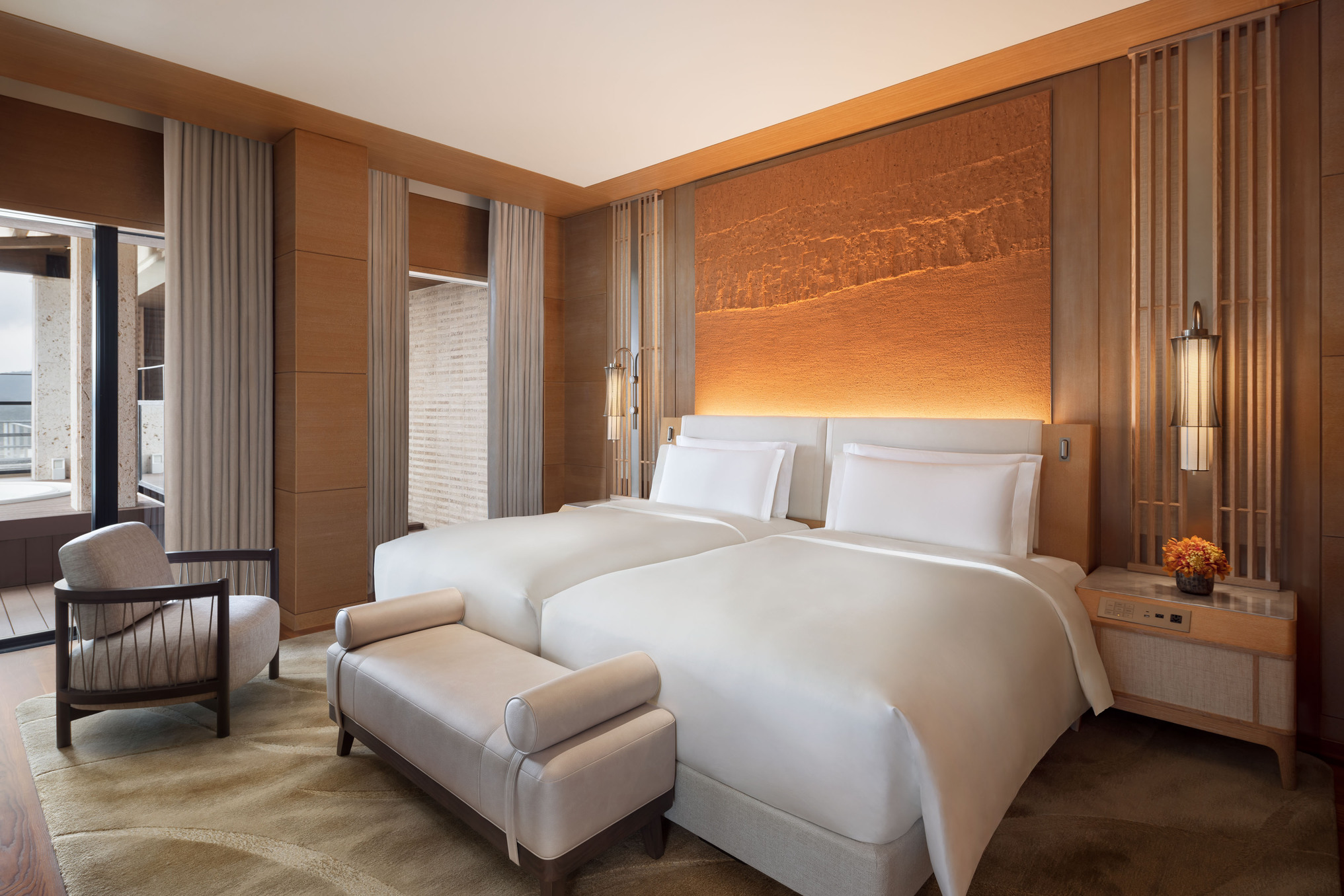 プレジデンシャルスイート寝室